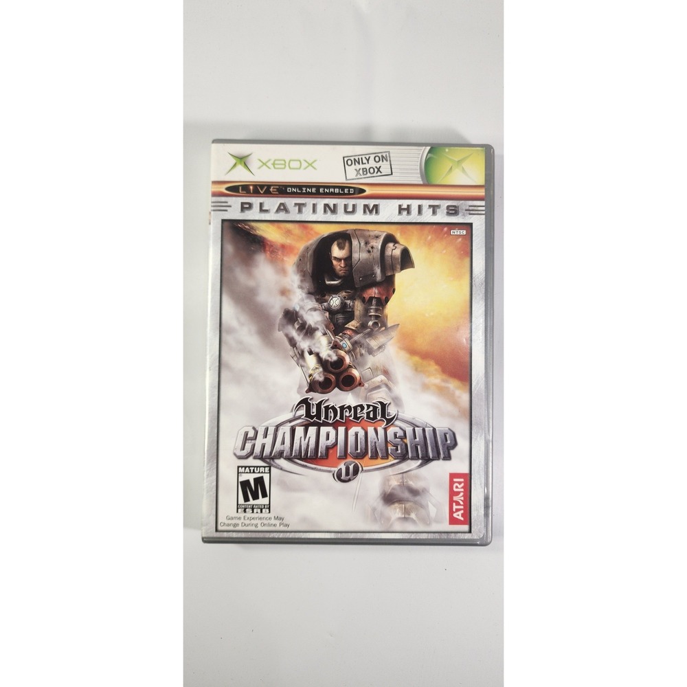 Unreal Championship II The Liandri Conflict Xbox Platinum Hits Complete CIB
